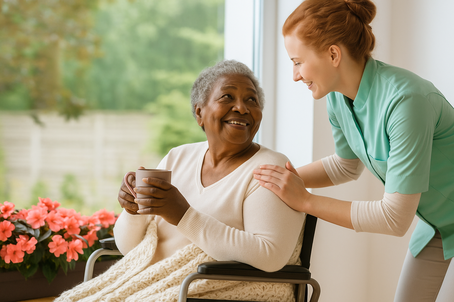 Licensed caregiver providing compassionate in-home care in Charlotte, North Carolina
